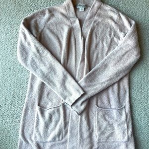 Barefoot Dreams Womens Cardigan- Pinkish Cream color